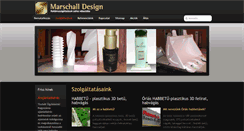 Desktop Screenshot of marschall.hu