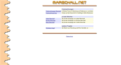 Desktop Screenshot of marschall.net